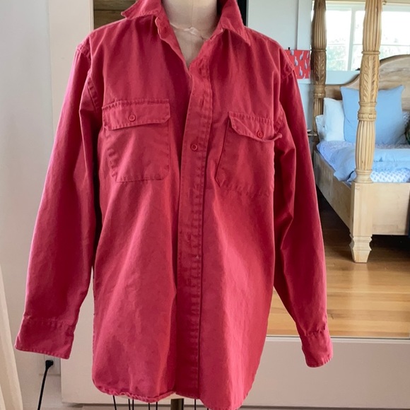 J Peterman Men’s SZM Cotton Canvas Shirt - Picture 2 of 8